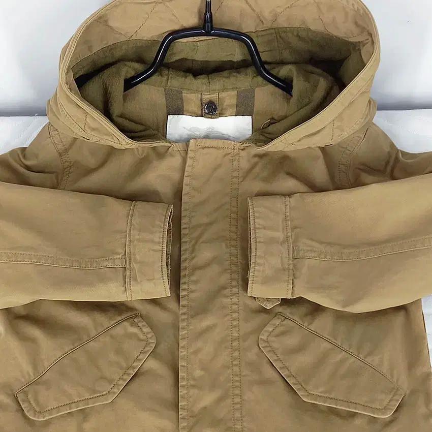버버리 아동 춘추 후드고정 코튼 자켓 브라운2Y(92cm) HU43170 4