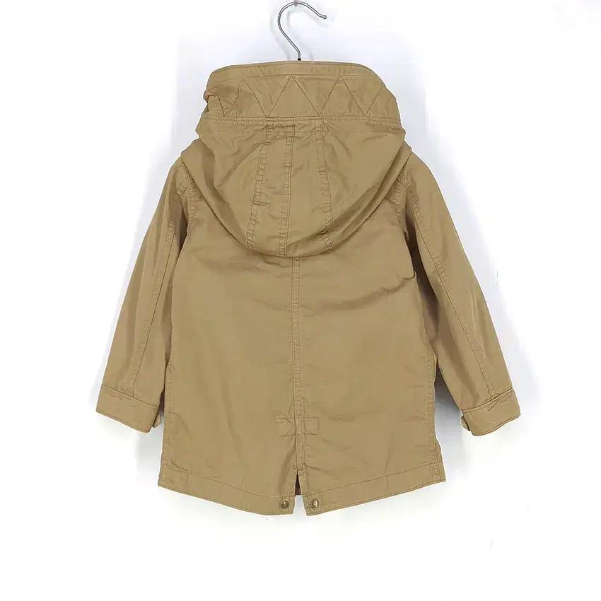 버버리 아동 춘추 후드고정 코튼 자켓 브라운2Y(92cm) HU43170 3