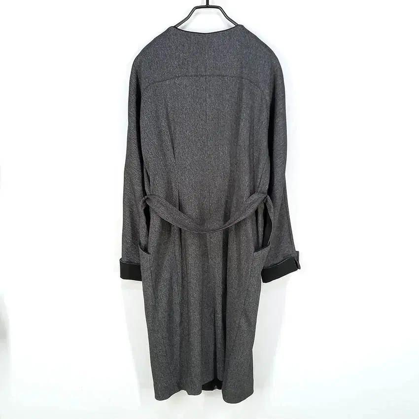 린 여성 춘추 허리벨트 집업원피스 차콜66 (HU43169) 3