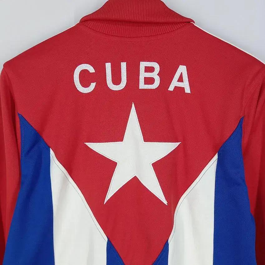 아디다스 남 춘추 패치 Cuba 트랙탑져지 레드95 (HU21422) 4