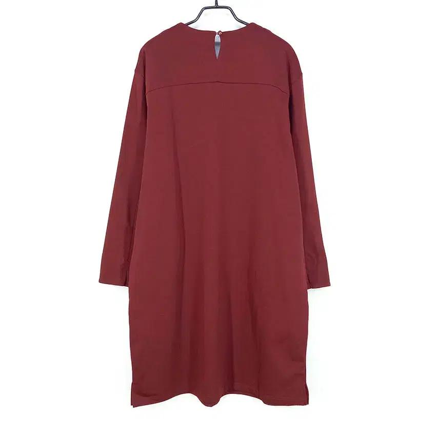 마리끌레르 여성 추동 안감약기모 원피스 버건디77 (HU43074) 3