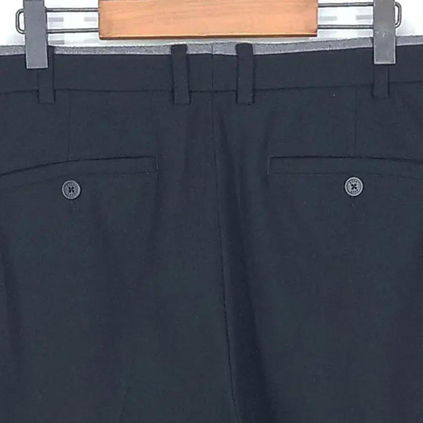 왁 남성 추동 테이퍼드핏 레이온혼방팬츠 블랙93 (HU42815) 4