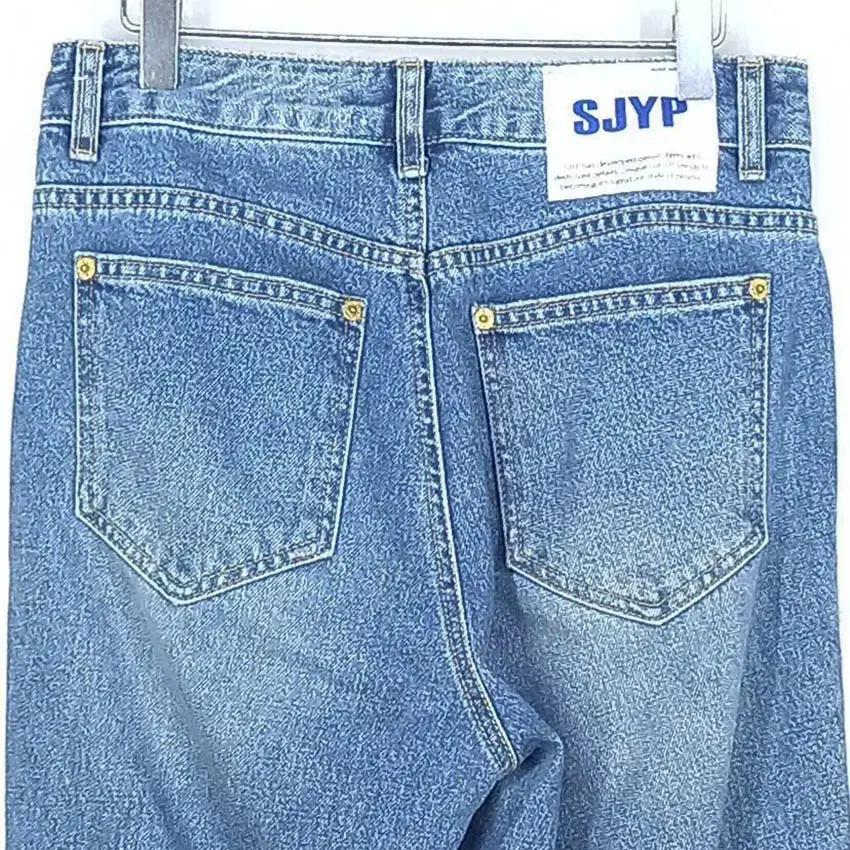 SJYP 여성 롤업 데님팬츠 중청S (HU42793) 4