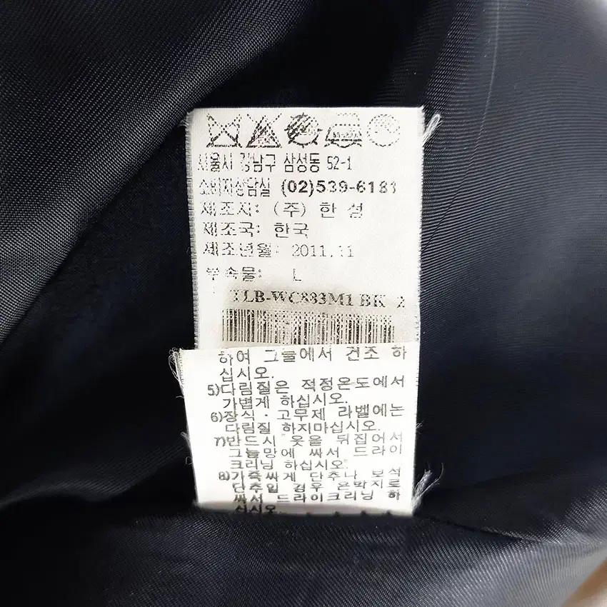 타임 여 캐시미어혼방 더블버튼 모직코트 블랙82 (HU27676) 9