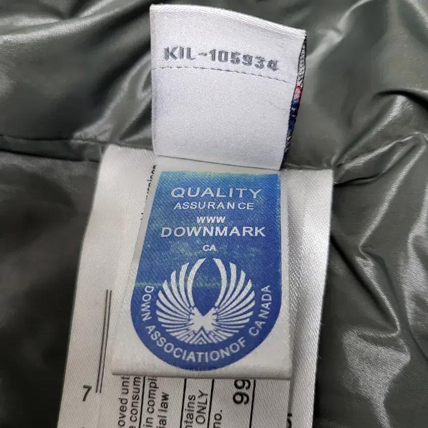 캐나다구스 여성 화이트덕다운 경량 하프패딩 카키 (HU35035) 9