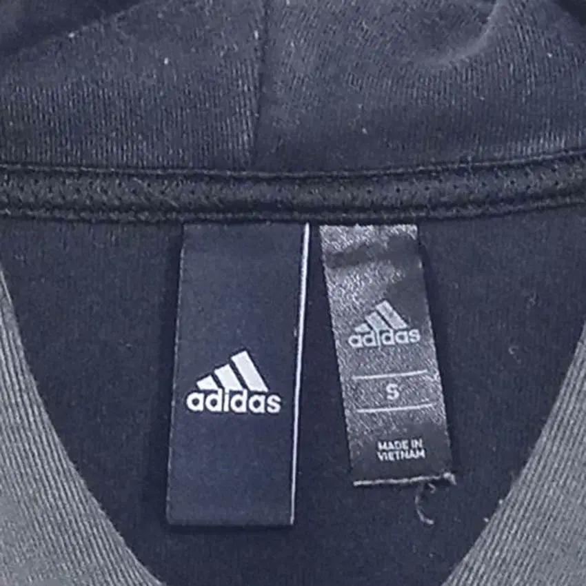 아디다스 여성 M VRCT 후드티 챠콜90 (HU42738) 5