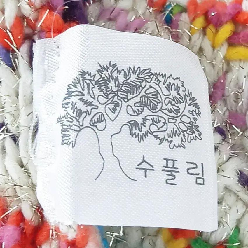 수풀림 여성 짜임 금사 루즈핏 도톰니트티 아이보리F (HU42698) 5