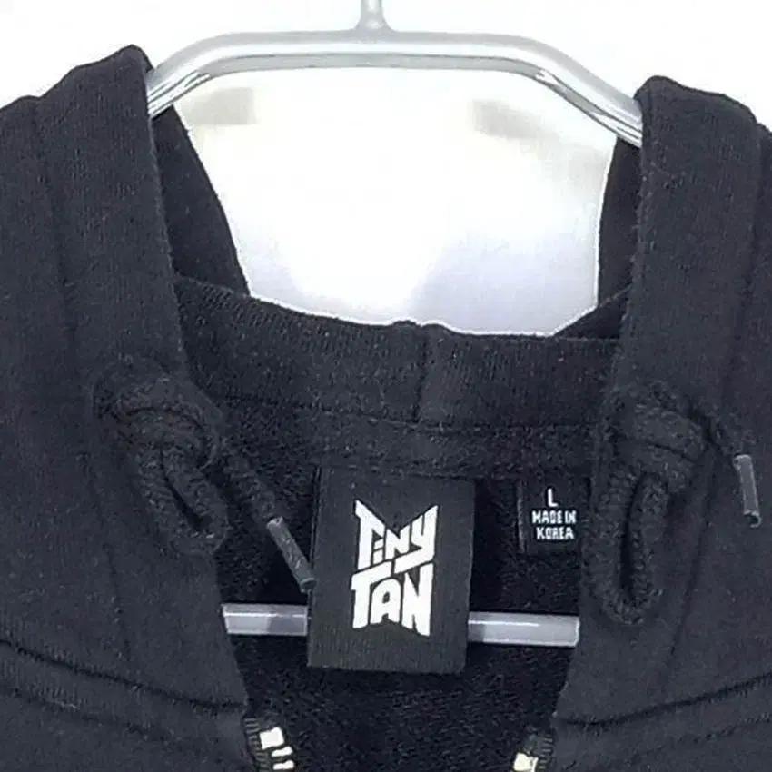 TinyTAN 남성 백프린팅 후드 집업자켓 블랙100 (HU42595) 5