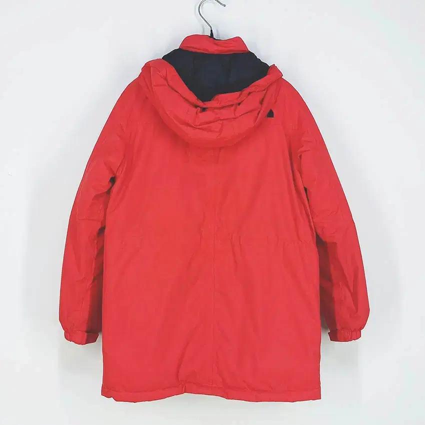 노스페이스 아동 덕다운 야상패딩 레드150 (HU42532) 3