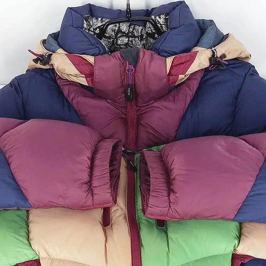 블랙야크 여성 후드탈부착 가벼움 구스패딩 마젠타 (HU42531) 4