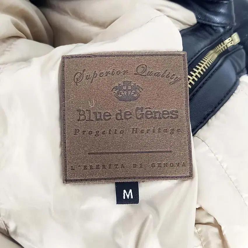 Blue de Genes 여 안감패딩 무스탕코트 블랙95 (HU28091 8