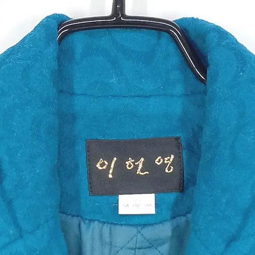 이헌영 여성 엠보패턴 모직자켓 청록 (HU42372) 5