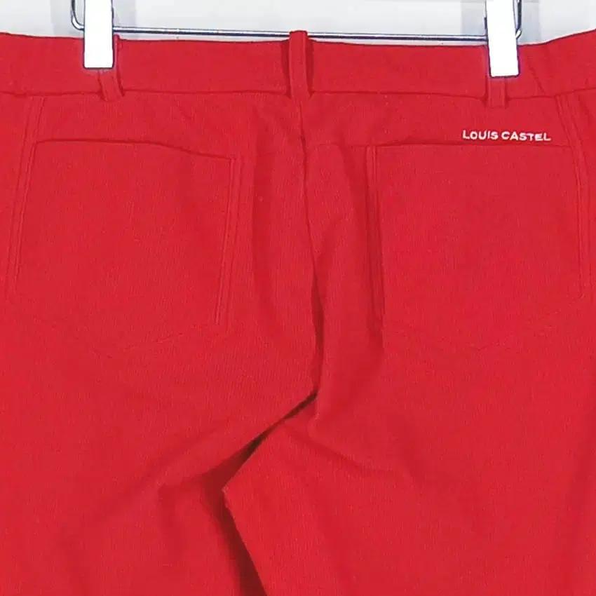 루이까스텔 여성 약기모 사방스판 골덴팬츠 레드 (HU42303) 4
