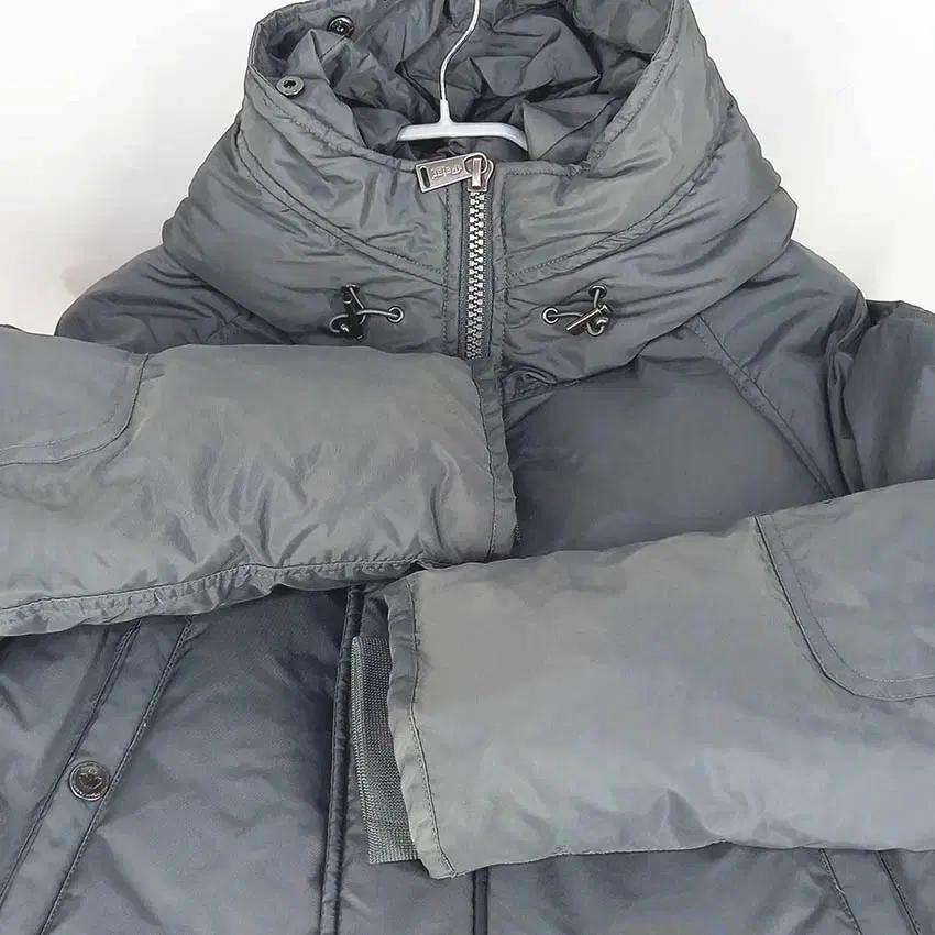 파잘 남성 후드고정 패딩점퍼 그레이L (HU42268) 4