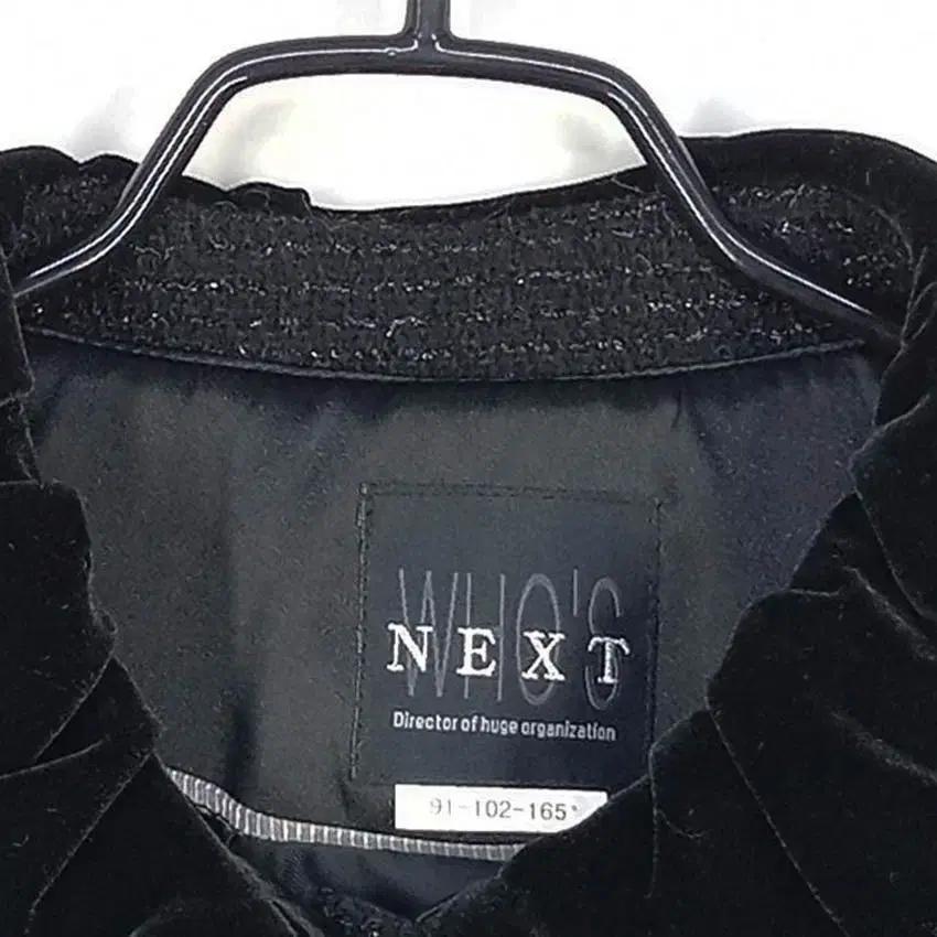 넥스트 여성 추동 은사펄 8부소매 모직자켓 블랙91 (HU42206) 5