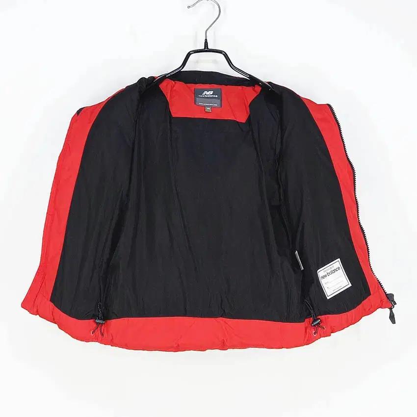 뉴발란스 아동 암로고 덕다운패딩 레드110 (HU42119) 5