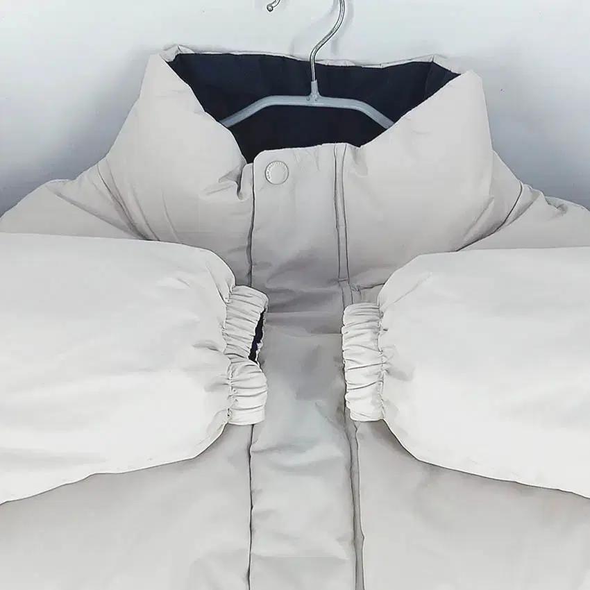 NII 남성 양면 덕다운패딩자켓 네이비 미색L (HU41942) 4