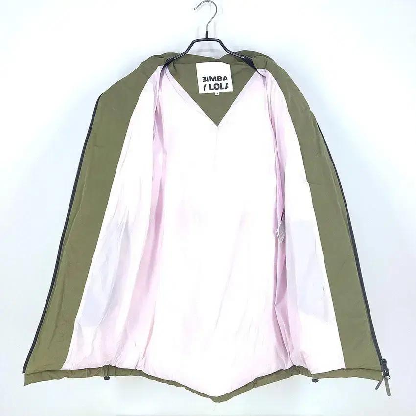 빔바이롤라 여 스트링 덕다운 야상패딩 카키S (HU27598) 7