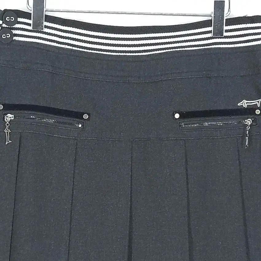 루이까스텔 여성 추동 스판 도톰 스커트 다크그레이 (HU41773) 4
