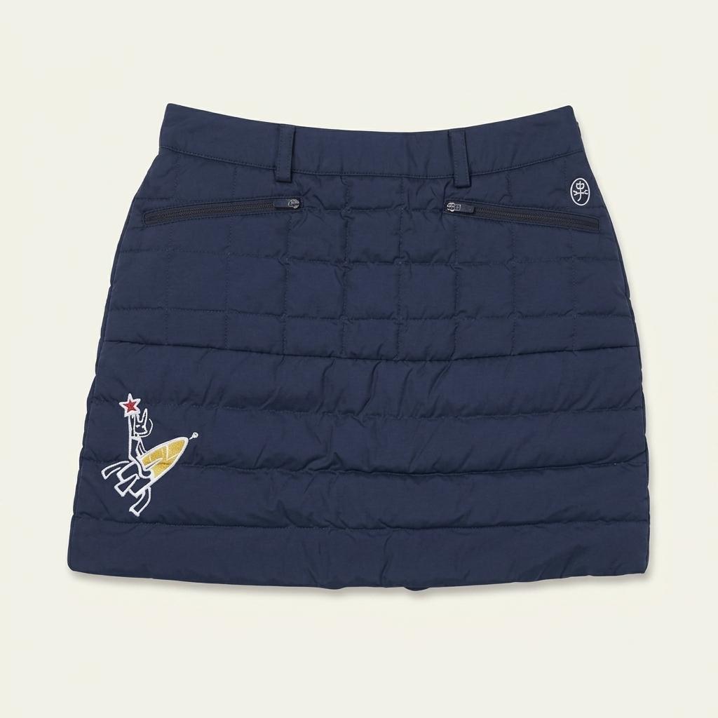 까스텔바작 여성 속바지 다운패딩스커트 네이비64 (HU41768) 1