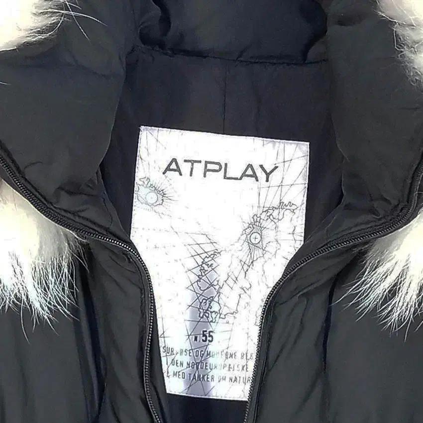 ATPLAY 여성 넥퍼 덕다운 롱패딩 블랙55 (HU41749) 5