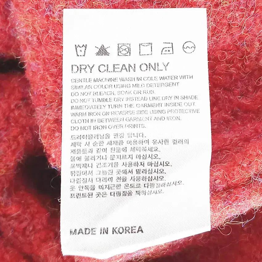 라파엘 여성 메탈로고 도톰 숏니트티 믹스레드 (HU41642) 6