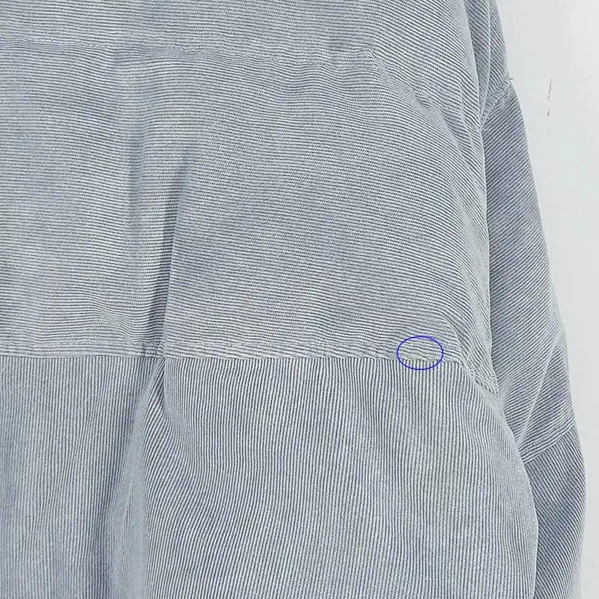 제이 여성 골덴 중경량 다운 패딩자켓 연블루 (HU41550) 7