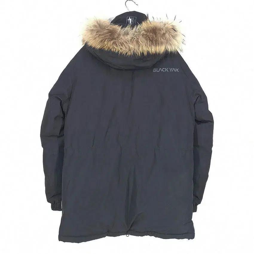 블랙야크 여성 라쿤퍼 구스다운 하프패딩 블랙90 (HU41527) 3