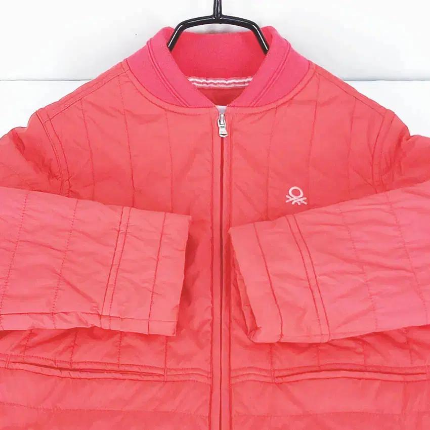 베네통 아동 경량패딩자켓 톤다운레드핑크120 (HU41431) 4