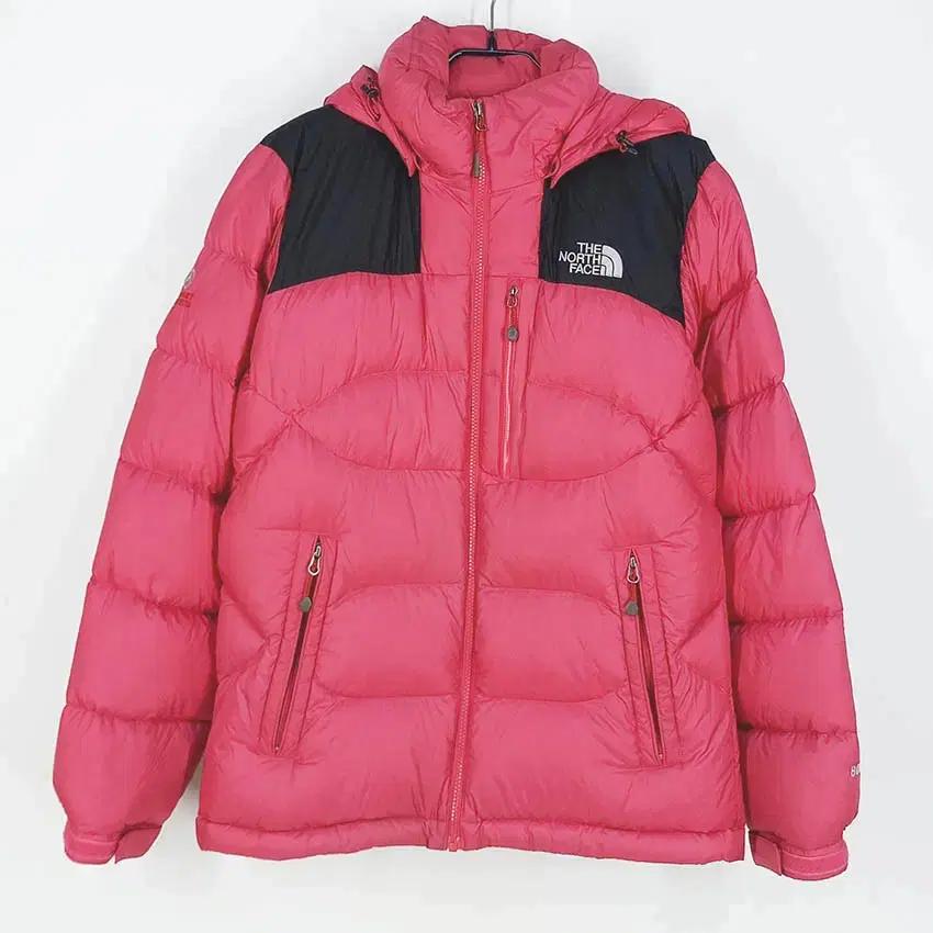 노스페이스800 여성 후드탈부착 구스다운패딩 핑크95 (HU41362) 2