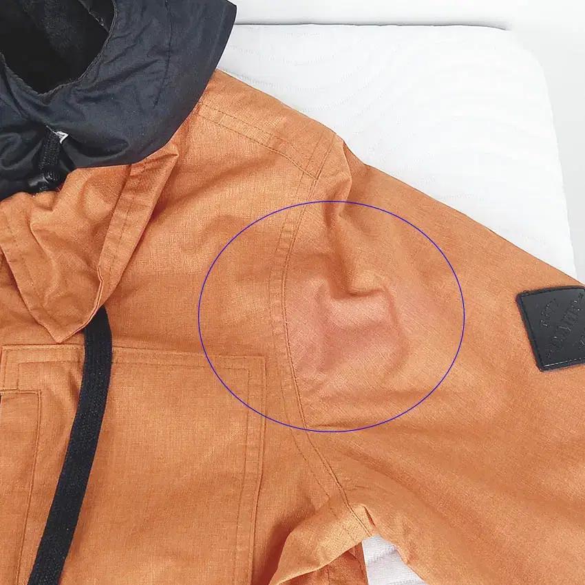 디미토 여성 암워머 스노우 보드 후드집업 오렌지M (HU41361) 8