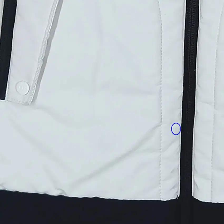 제이디엑스 여성 폭스후드 도톰 경량패딩조끼 화이트 (HU41337) 8