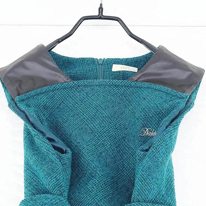 닥스 주니어 추동 레이어드 모직원피스 청록165 (HU41267) 4