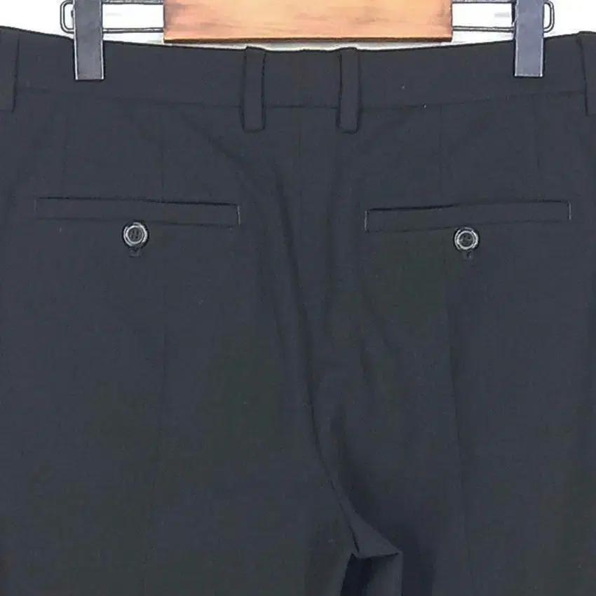 타임 남성 추동 롤업 스판끼 폴리혼방 팬츠 블랙 (HU41232) 4