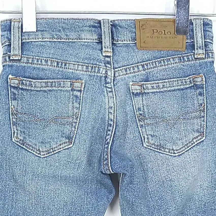 폴로랄프로렌 아동 일자핏 데님팬츠 중청3/3T (HU41188) 4
