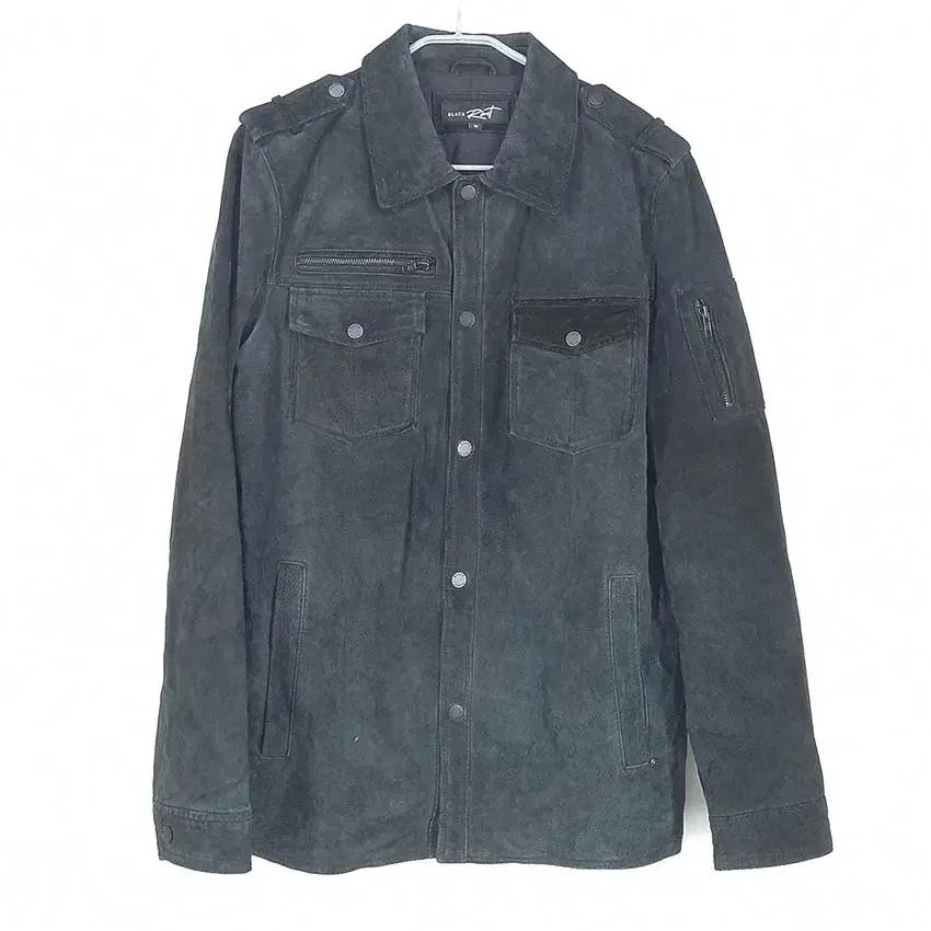 BLACK RIVET 남성 추동 스웨이드자켓 다크네이비M (HU41162 2