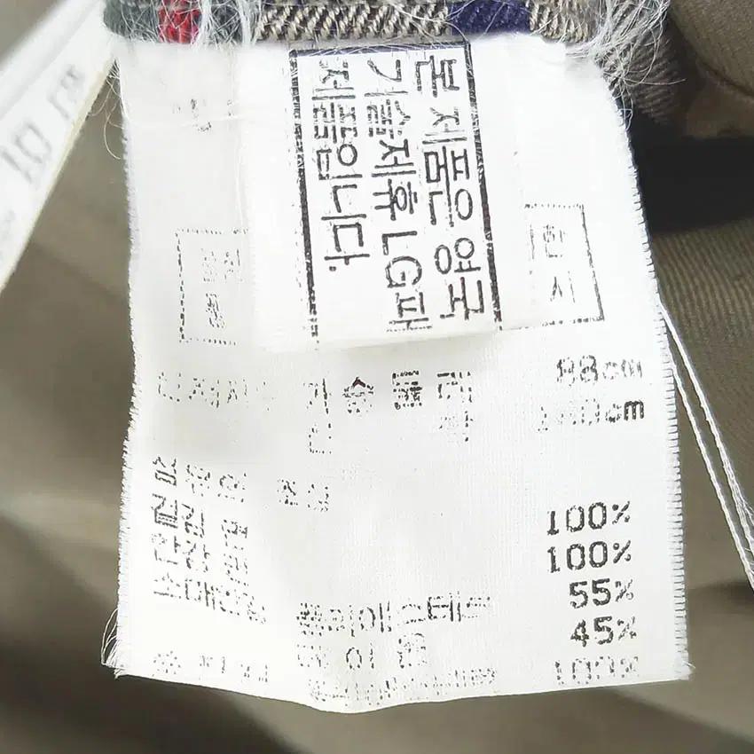 닥스 여성 내피탈부착 벨트 롱 트렌치코트 카키 (HU41159) 7
