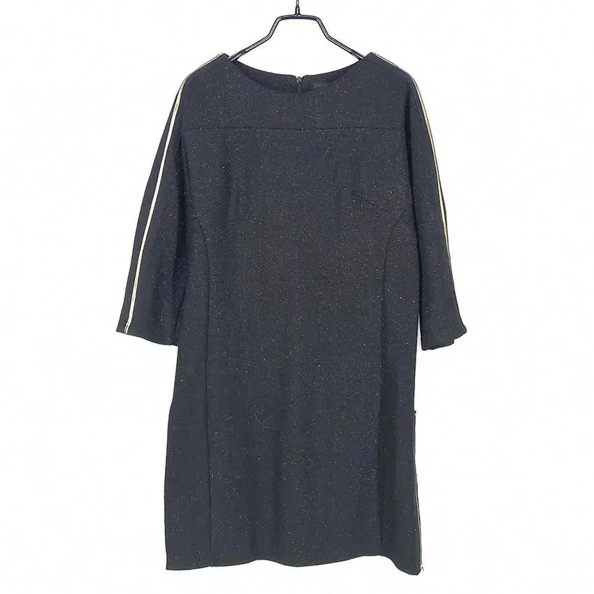 올리브데올리브 추동 7부소매 펄 미니원피스블랙85 (HU41152) 2