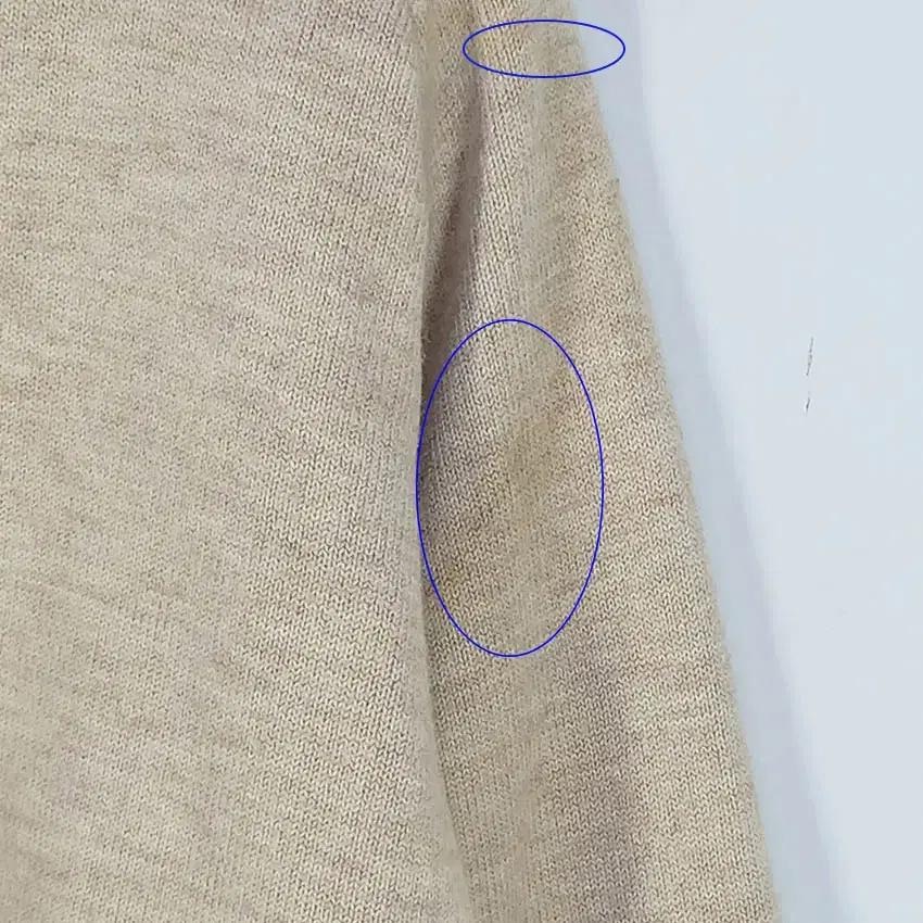 온워드 여성 추동 체크 반목 니트집업자켓 베이지 (HU41127) 7