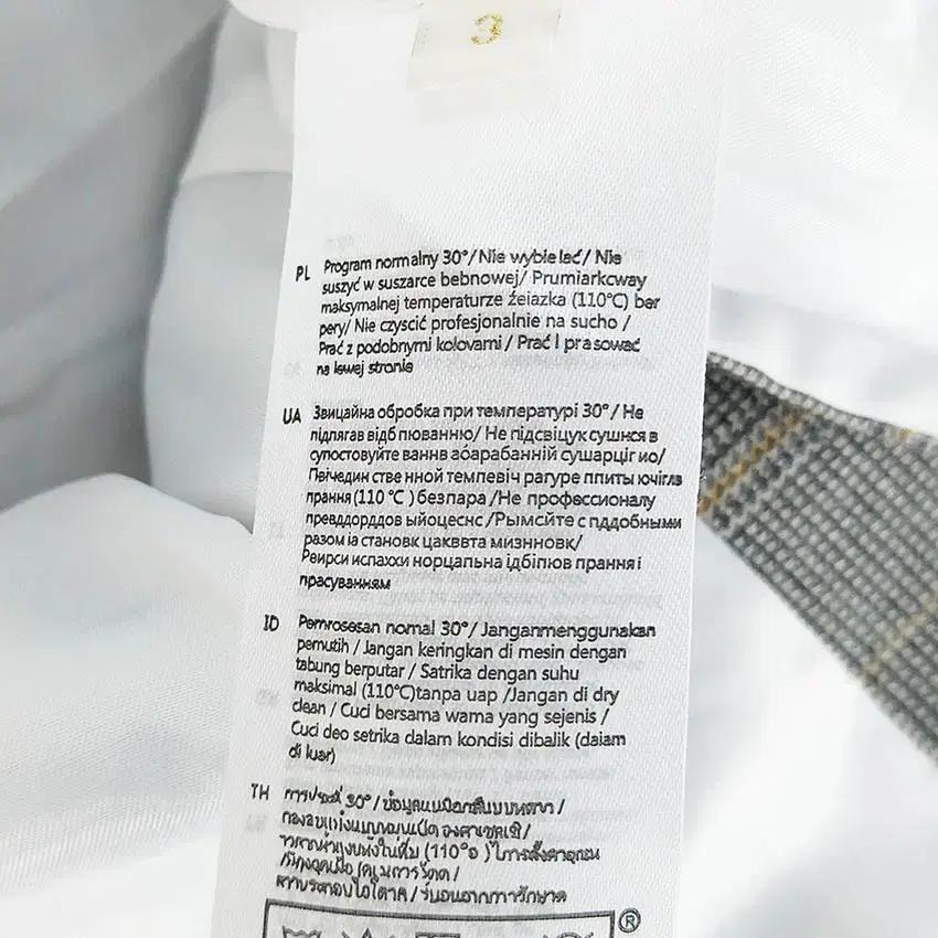여성 춘추 체크 블레이저 그레이 (HU41035) 5
