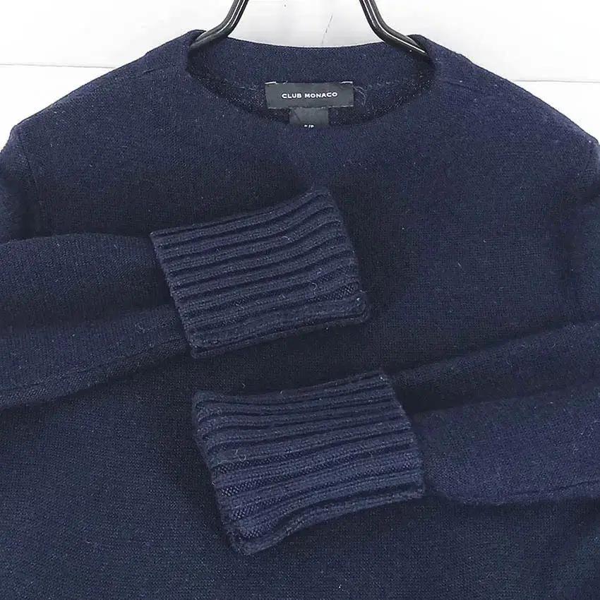 클럽모나코 여성 추동 롤업 니트티 네이비S (HU41025) 4