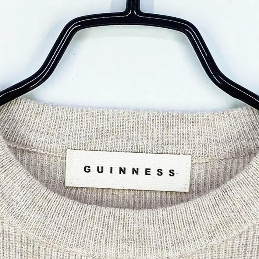 GUINNESS 여성 춘추 슬림 골지니트티 오트밀베이지 (HU41020) 5