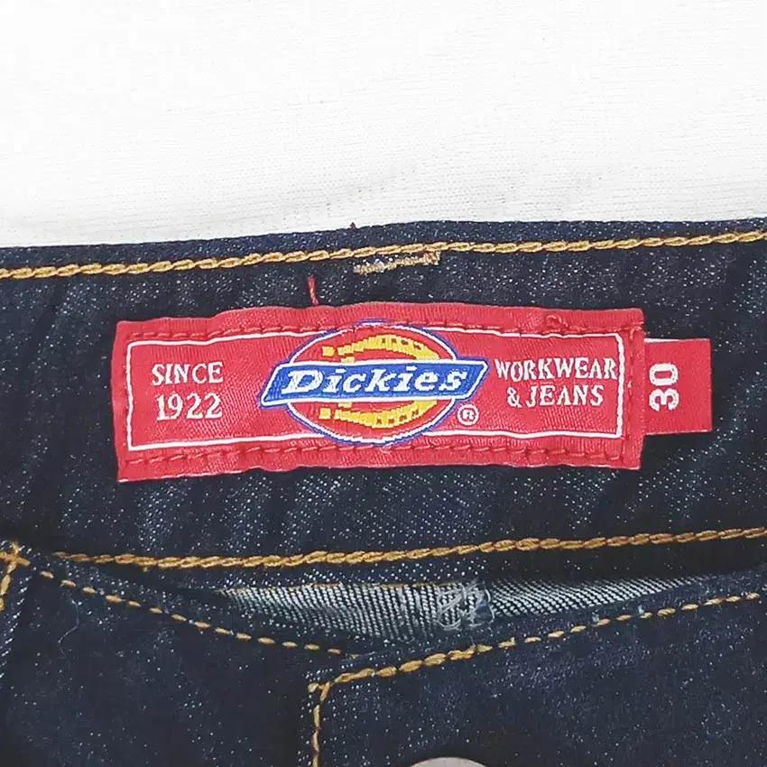 디키즈 여성 스판 생지 스키니 데님팬츠 진청 (HU40826) 6