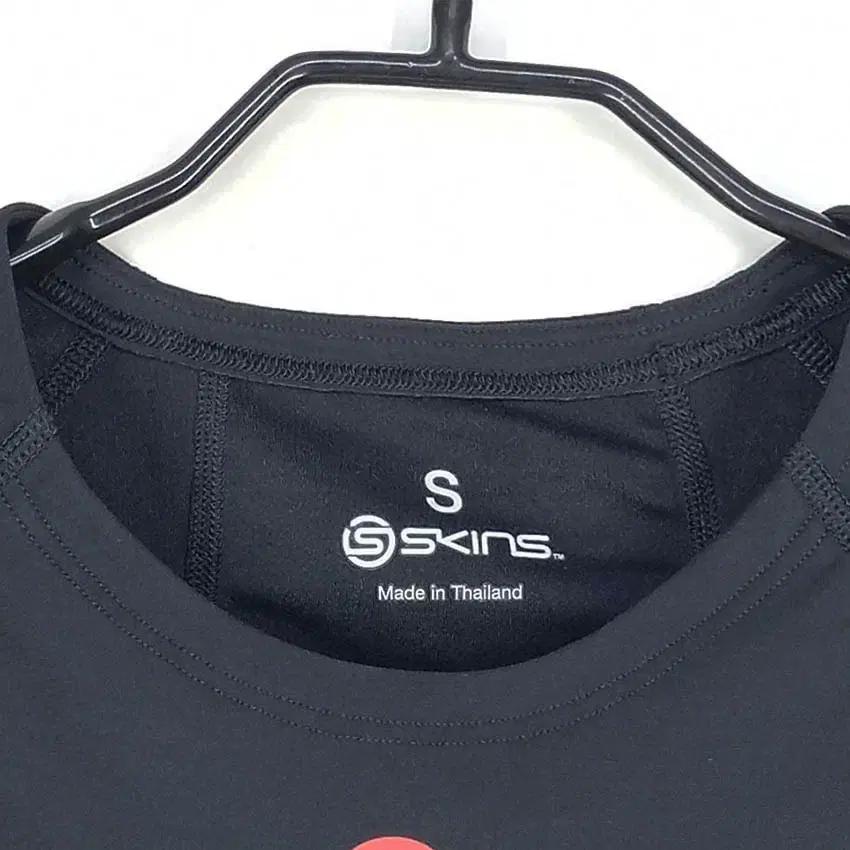 스킨스 여성 춘하 스판 스포츠긴팔티 블랙S (HU40628) 5