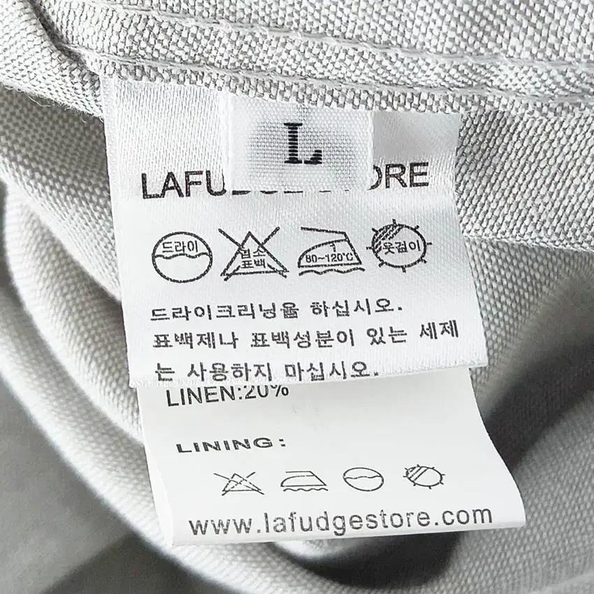 라퍼지스토어 남성 춘하 오버핏 반팔셔츠 그레이L (HU40484) 6
