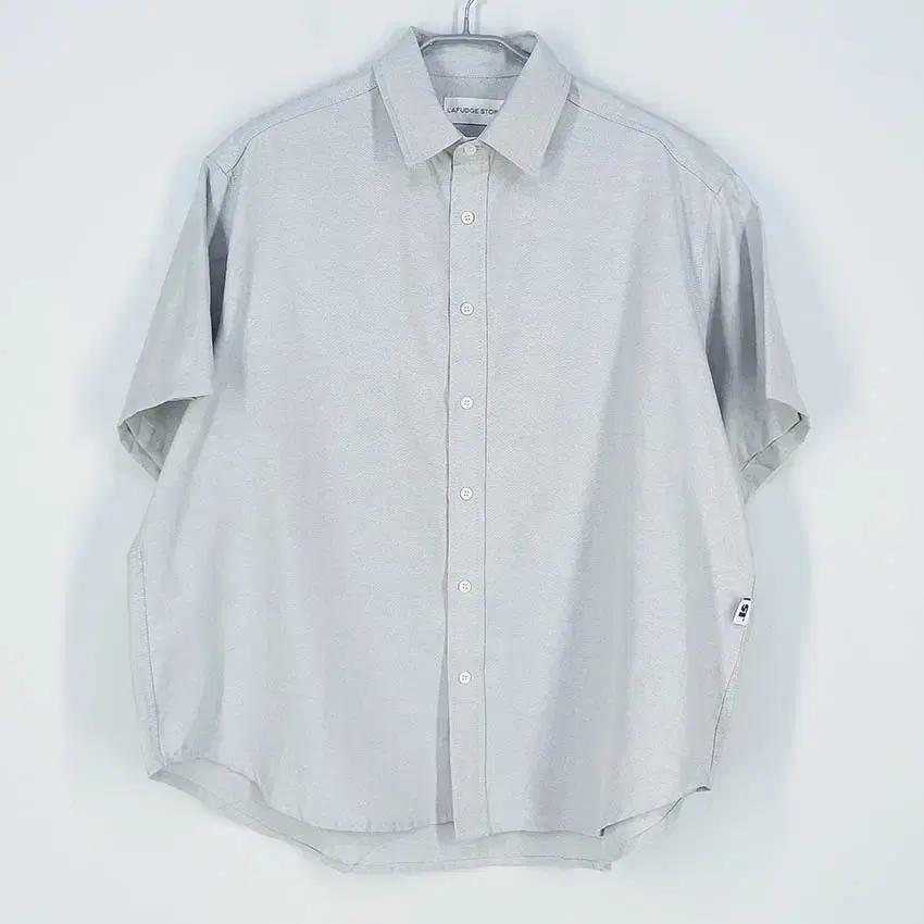 라퍼지스토어 남성 춘하 오버핏 반팔셔츠 그레이L (HU40484) 2