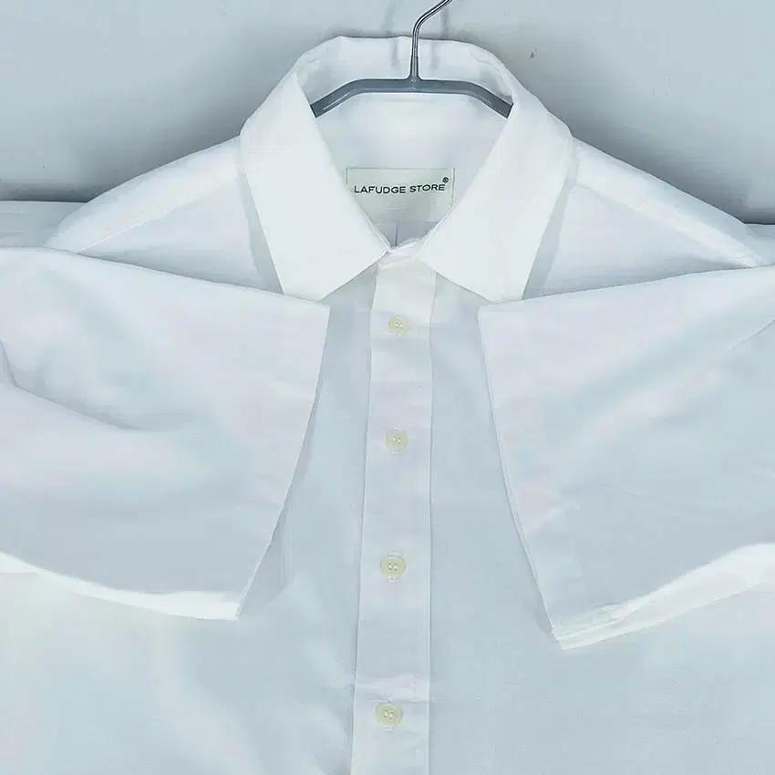 라퍼지스토어 남성 춘하 오버핏 반팔셔츠 화이트S (HU40483) 4