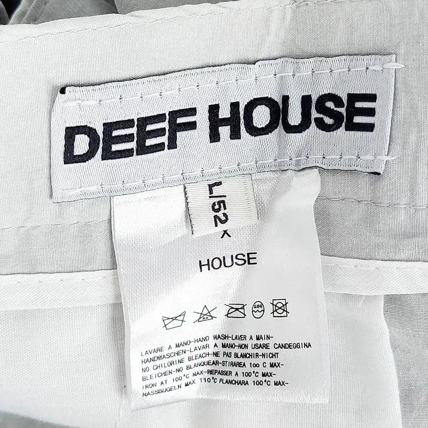 DEEF HOUSE 남성 춘하 바스락 뒷밴딩팬츠 그레이L(HU40428) 5