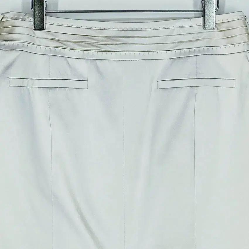 미샤 여성 춘하 견 글로시 슬림스커트 웜그레이 (HU40388) 4