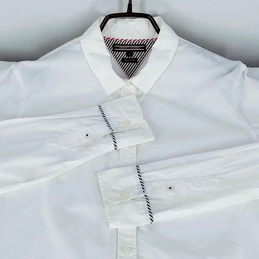 타미힐피거 여성 춘하 긴팔셔츠 연아이보리 (HU40343) 4